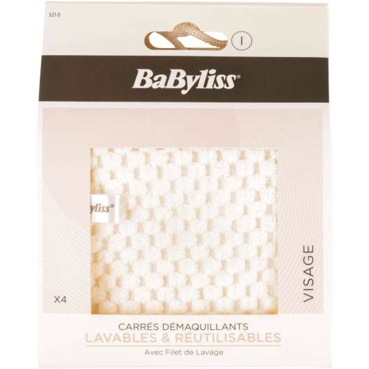 BaByliss Paris Accessories Make Up Remover Pads Washable 4 st