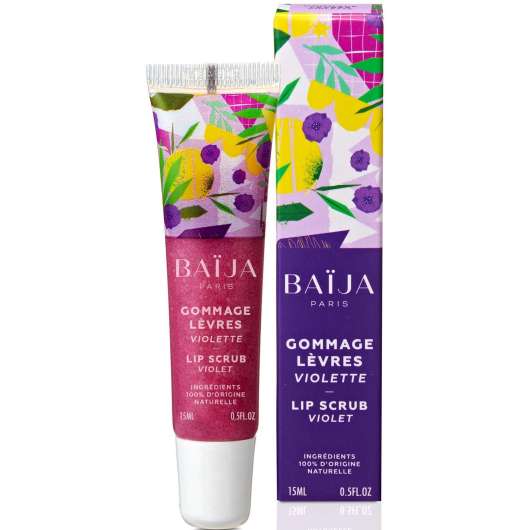 Baïja 100% Nature - Lips & Match Lip Scrub Violette 15 ml
