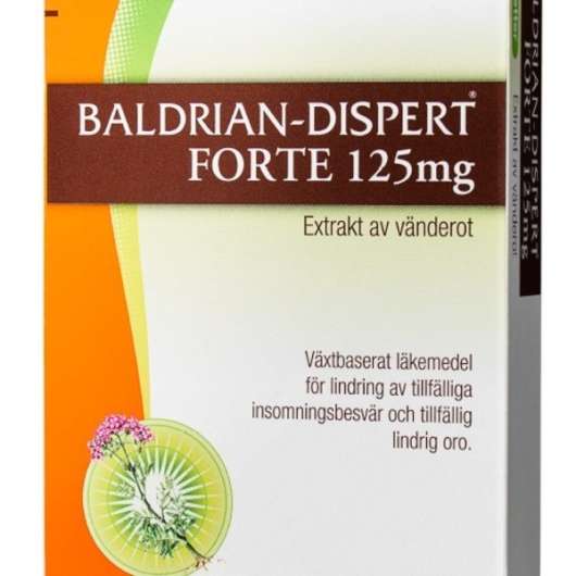Baldrian-Dispert Forte, dragerad tablett 125 mg 50 st