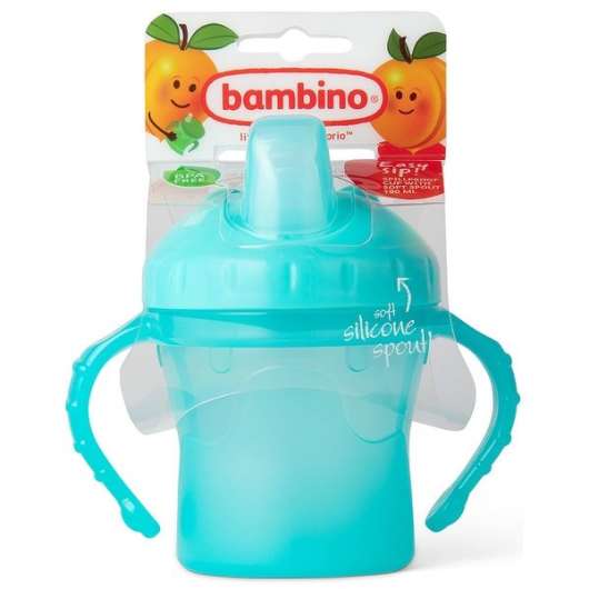 Bambino Easy Sip! Spillproof cup with Soft Spout Mint 190 ml