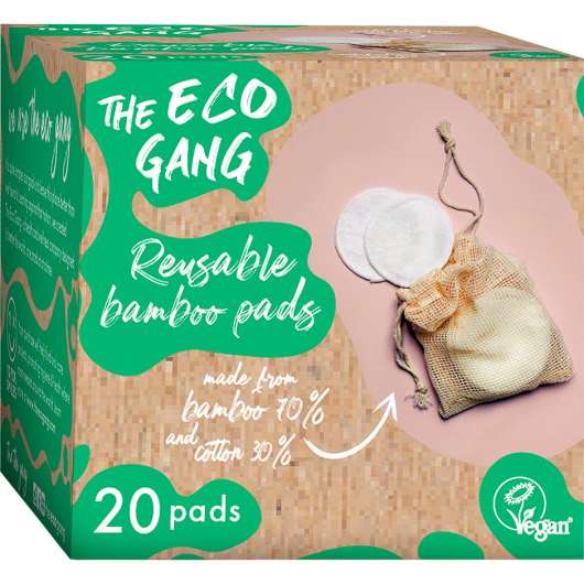 Bamboo Cotton Pads,  The Eco Gang Kompletterande produkter