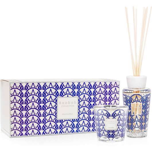 Baobab Collection Manhattan Gift Box Fragranced Candle + Diffuser
