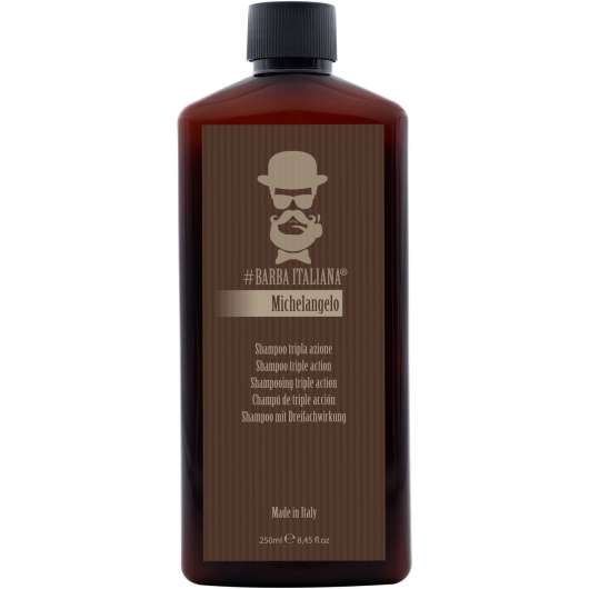 Barba Italiana MICHELANGELO Triple action shampoo 250 ml
