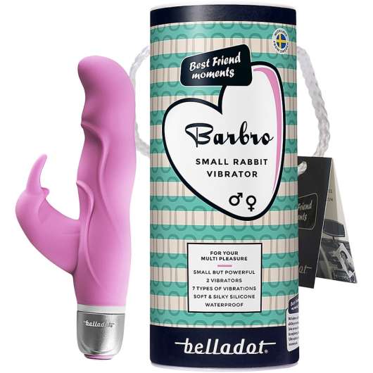 Barbro Small Rabbit Vibrator,  Belladot Sexleksaker