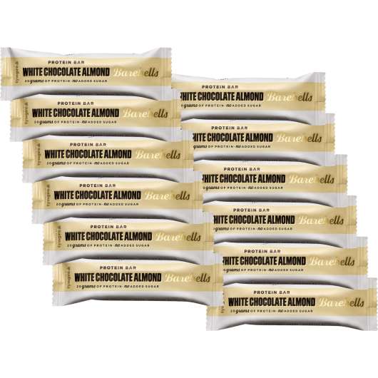 Barebells Orginal Bars Protein Bar White Chocolate Almond 12-Pack