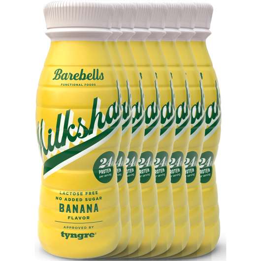 Barebells Protein Milkshake Banana 8-Pack