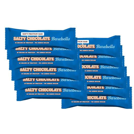 Barebells Soft Bars Salty Chocolate 12-pack