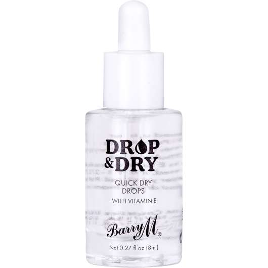 Barry M Drop & Dry Quick Dry Drops Clear