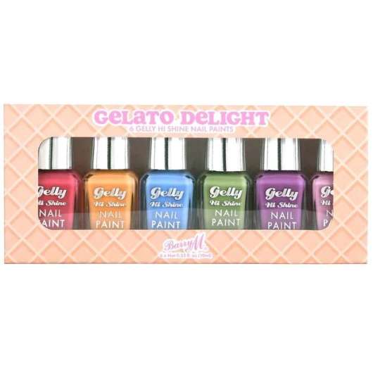 Barry M Gelato Delight Nail Paint Giftset 60 ml