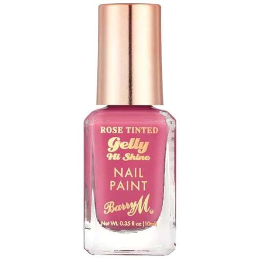 Barry M Rose Tinted Gelly Hi Shine Nail Paint Crushed