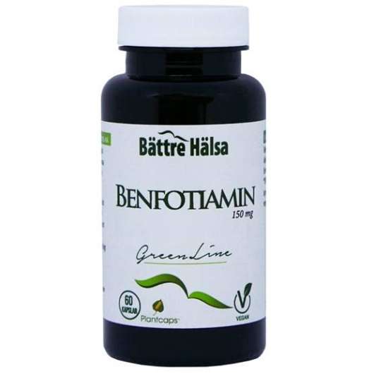 Bättre Hälsa Benfotiamin Green Line 150 mg 60 kapslar
