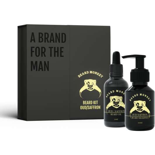 Beard Monkey Oud & Saffron Gift Set