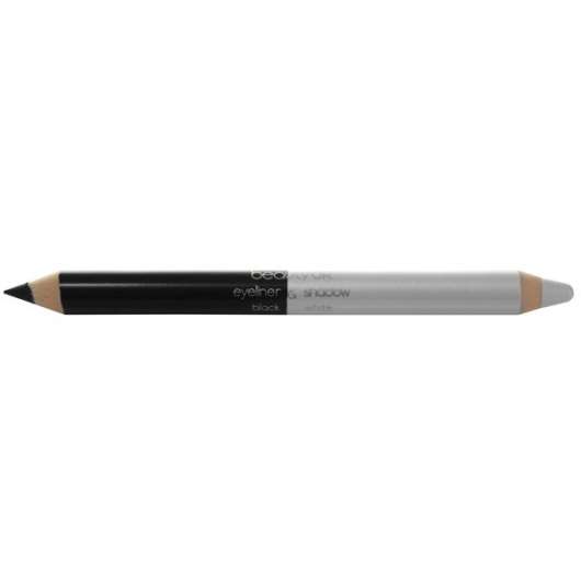 Beauty uk double ended pencil black/ white