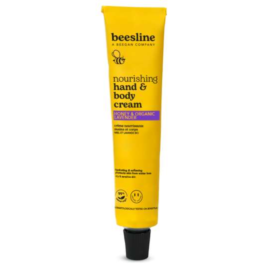 Beesline Nourishing Hand & Body Cream Honey & Organic Lavender 100 ml