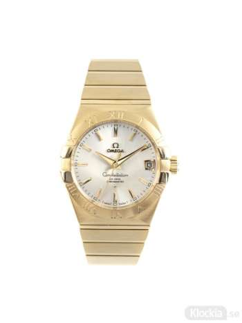Begagnad Omega Constellation 18c Gold Co-Axial Chronometer 123.50.38.21.02.002