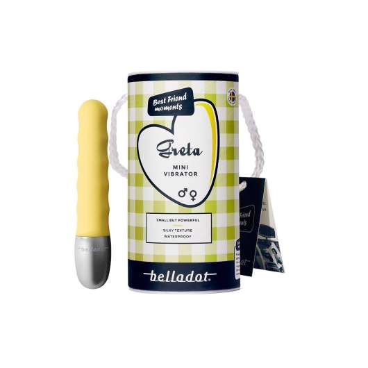 Belladot Greta Mini Vibrator  Yellow