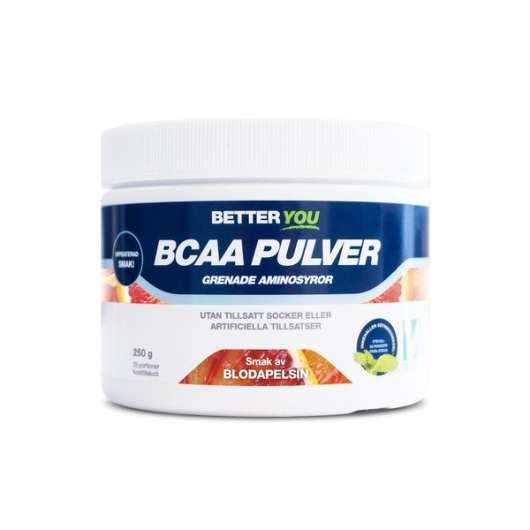 BETTER YOU Better You Naturligt BCAA Pulver 250g Blodapelsin