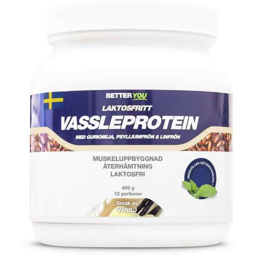 Better You Laktosfritt Vassleprotein Vanilj 400 ml