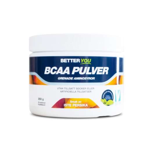 Better You Naturligt BCAA Pulver Iste Persika 250 g