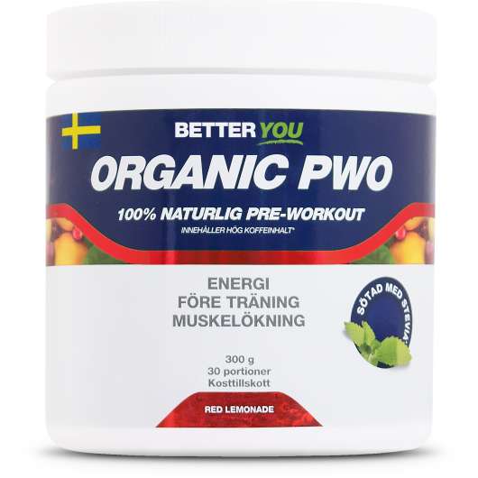Better You Organic PWO Red lemonad 300 g