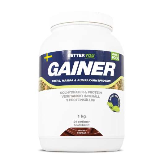 Better You Protein Whole Food Gainer Choklad 1 kg