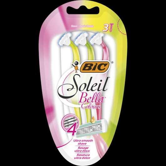 BIC Soleil Bella Colours Rakhyvlar 3-pack