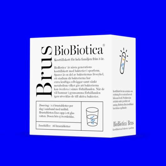 BioBiotica Brus 36 brustabletter