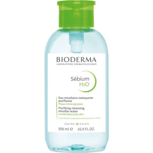 Bioderma Sebium H2O Moisturising Micellar Water Makeup Remover 500 ml