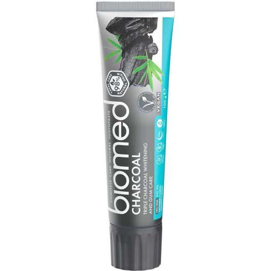 Biomed Charcoal Toothpaste Hydroxyapatite 100 g