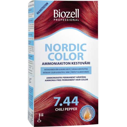 Biozell Nordic Color Permanent Hair Color Chili Pepper 7.44