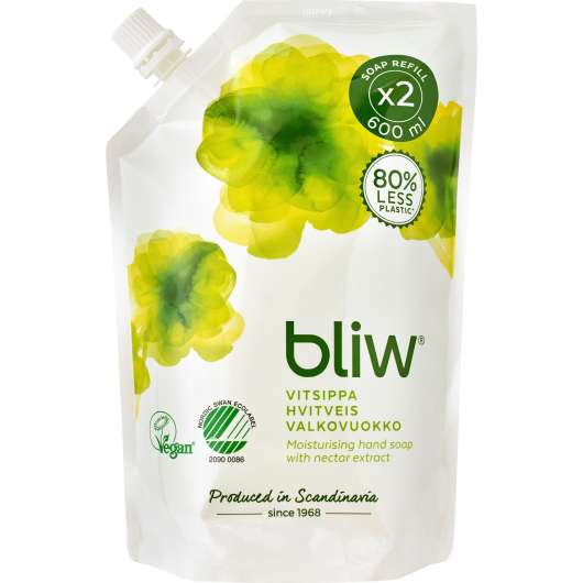 Bliw Vitsippa Moisturising Soap Refill 600 ml