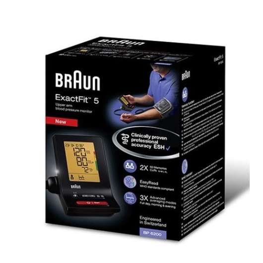 Braun ExactFit 5 blodtrycksmätare BP 6200