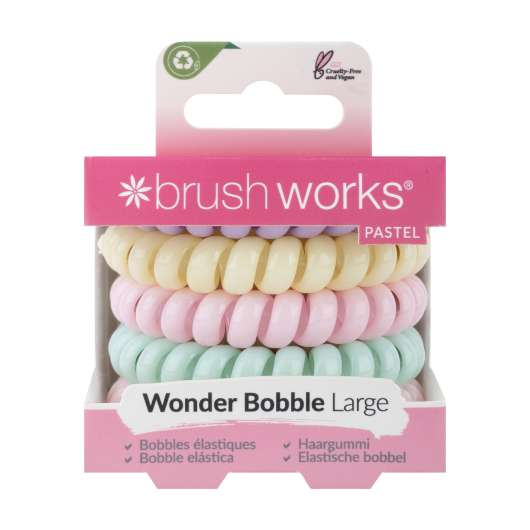 Brushworks Wonder Bobble Large Pastel 5pcs