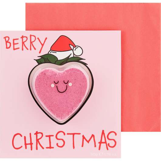 BubbleT Berry Christmas Xmas Card
