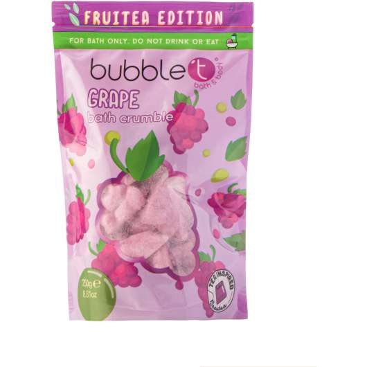 BubbleT Fruitea Grape Bath Crumble  250 ml