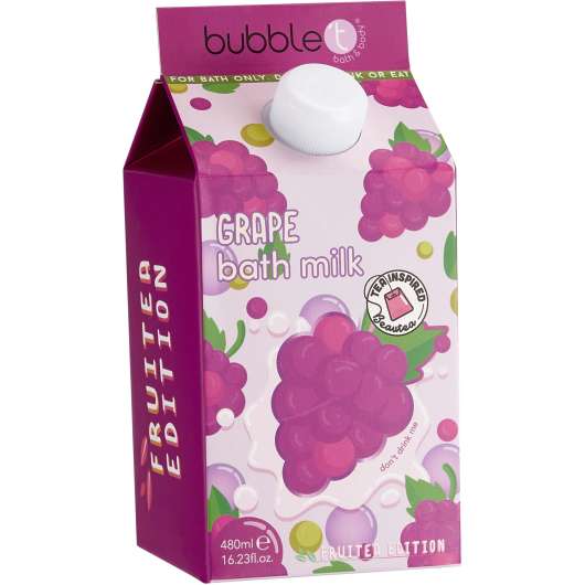 BubbleT Fruitea Grape Bath Milk  480 ml