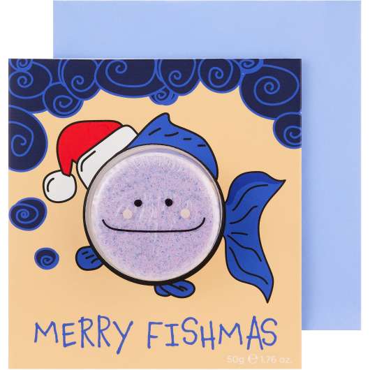 BubbleT Merry Fishmas Xmas Card