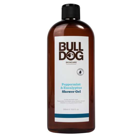 Bulldog Peppermint & Eucalyptus Shower Gel 500 ml
