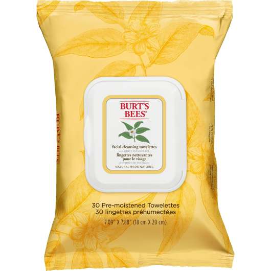 Burt´s Bees Facial Cleansing Towelettes - White Tea Extract