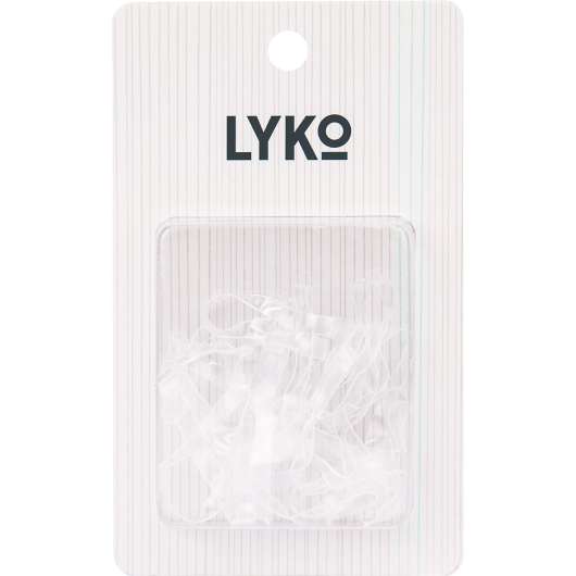 By Lyko Hair Band 20-Pack Transparent