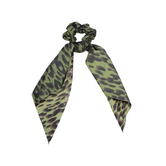 By Lyko Scrunchies Animal Band Green