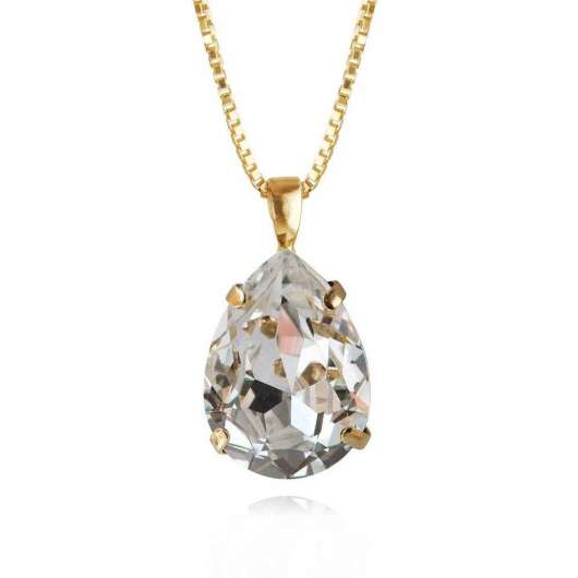Caroline Svedbom - Classic Drop Necklace Gold Crystal