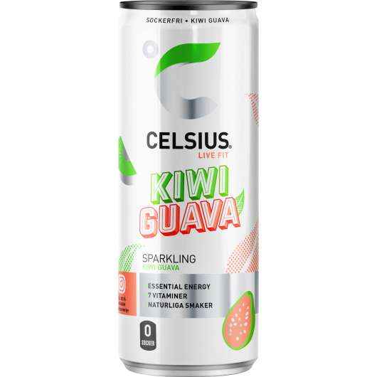 Celsius Kiwi Guava 355 ml