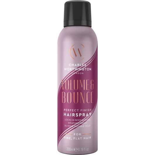 Charles Worthington Volume & Bounce Perfect Finish Hairspray 200 ml