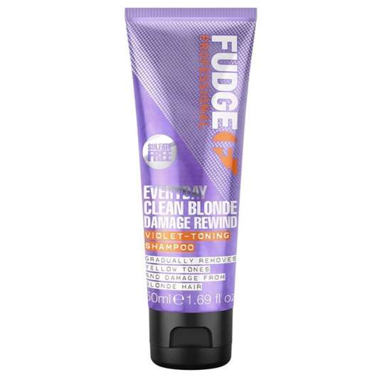 Clean Blonde Everyday Shampoo, 50 ml Fudge Silverschampo