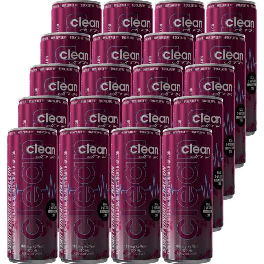 Clean Drink Berry 24-Pack