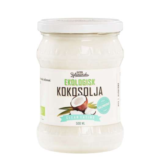 Clean Eating Kallpressad Kokosolja Eko 500 ml