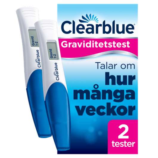 Clear Blue Digital graviditetstest med veckoindikator