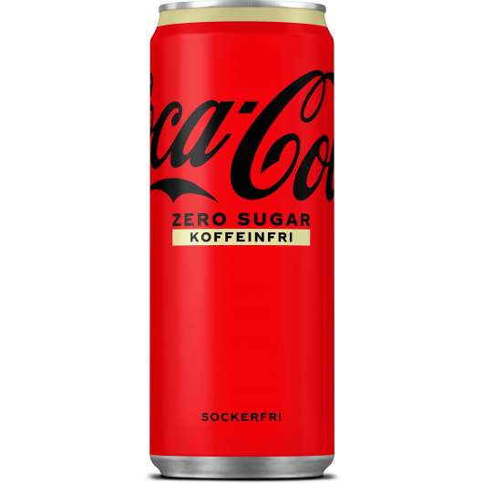 Coca-Cola Zero Sugar Caffeine 33 cl