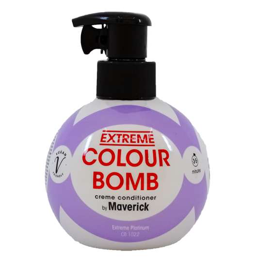 Colour Bomb Creme Conditioner Extreme White Platinum